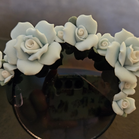 flower rim sunglasses gasoline glamour porcelain floral sunglasses main image 7